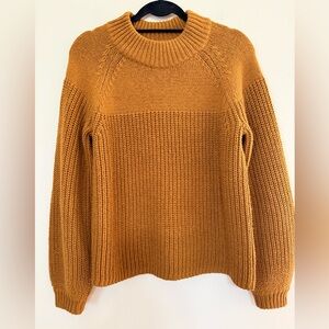 Madewell Golden Cowl Neck Sweater